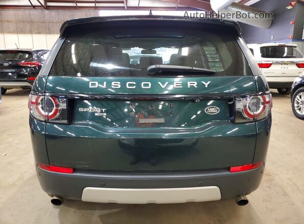 SALCR2BG0HH648338 2017 LAND ROVER DISCOVERY Зеленый Вид салона спереди