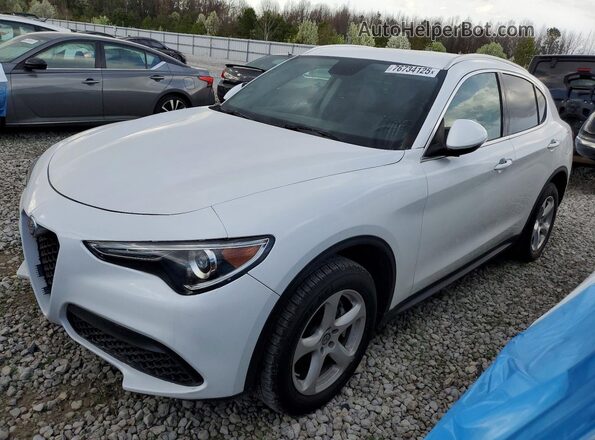 ZASPAJAN3K7C71311 2019 ALFA ROMEO STELVIO Белый Задняя левая четверть