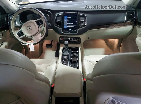 YV4A22PK5G1050069 2016 VOLVO XC90 Бежевый Вид щитка приборов