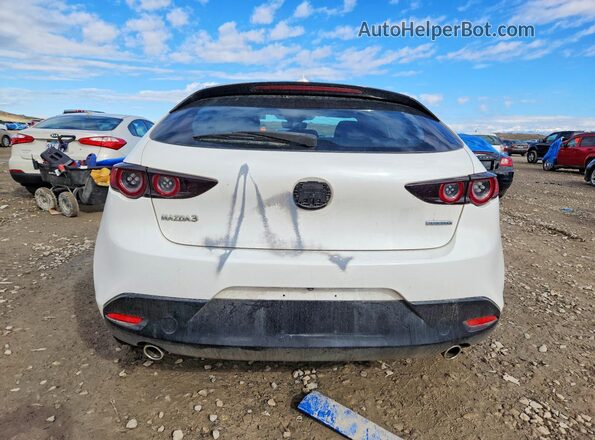 JM1BPAMM5K1118615 2019 MAZDA 3 White წინა სალონის ხედი
