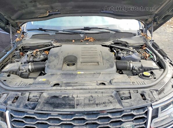 SALWR2SU1LA707983 2020 LAND ROVER RANGE Blue Widok komory silnika