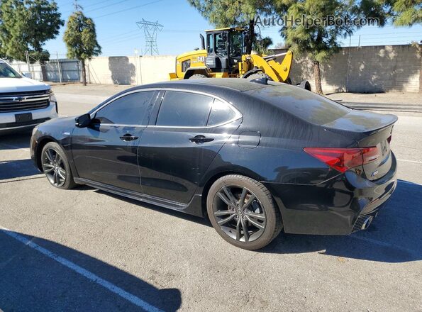 19UUB2F60KA009525 2019 ACURA TLX Черный Задняя правая четверть