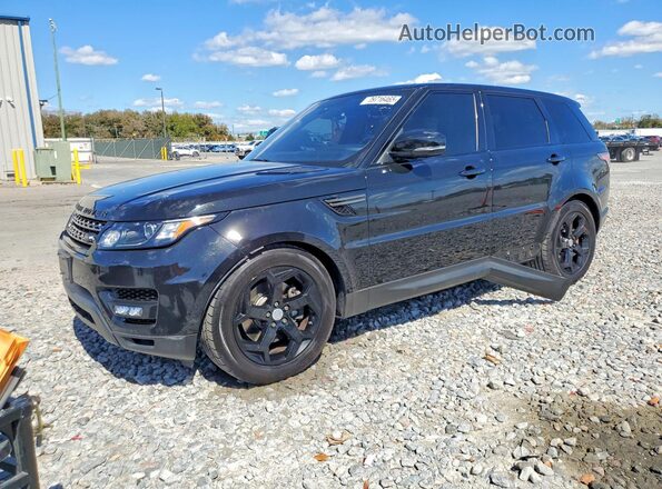 SALWG2KF1GA582626 2016 LAND ROVER RANGE ROVER Черный Передняя левая четверть