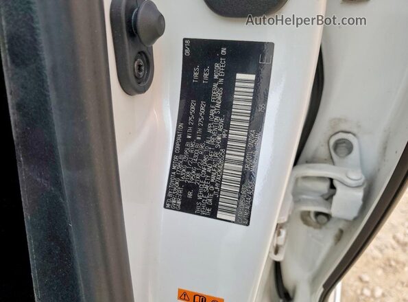 JTJHY7AX2K4285258 2019 LEXUS LX White Панорамний вид салону 360°
