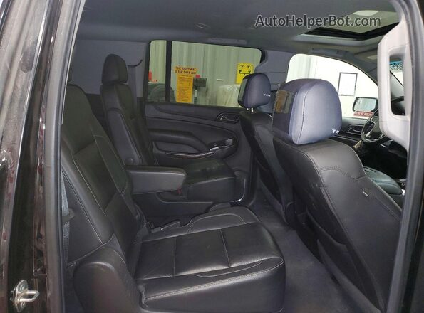 1GNSKHKC9LR252037 2020 CHEVROLET SUBURBAN Черный Вид задней части салона