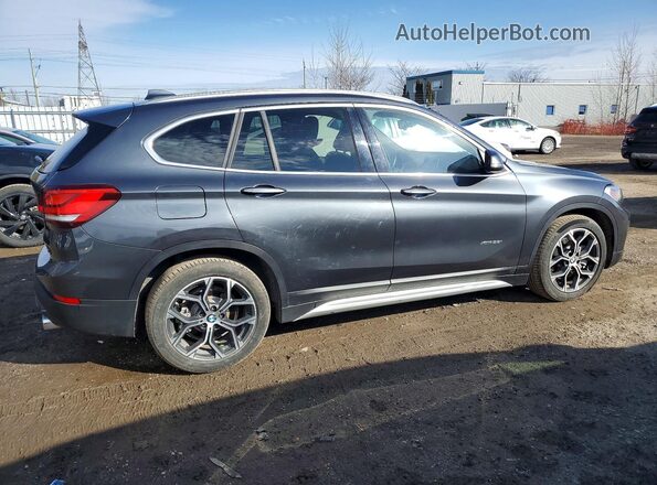 WBXJG9C01M5T06698 2021 BMW X1 Серый Передняя правая четверть