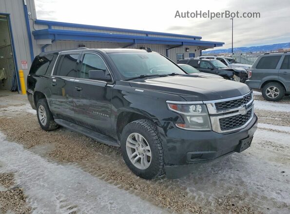 1GNSKHKC9LR252037 2020 CHEVROLET SUBURBAN Черный Передняя правая четверть