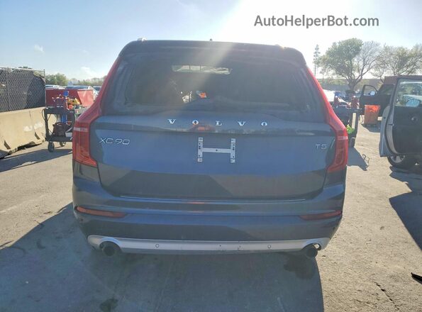 YV4102CK1K1470996 2019 VOLVO XC90 Blue Widok wnętrza z przodu