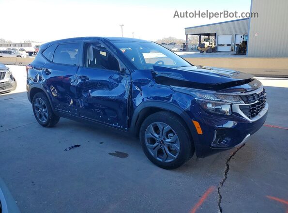 KNDEP2AA0T7847889 2026 KIA SELTOS Синий Передняя правая четверть