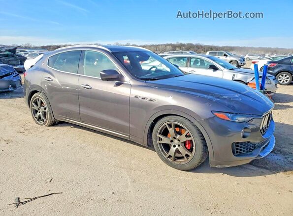 ZN661XUS9HX252150 2017 MASERATI LEVANTE Gray Դիմացի տեսք