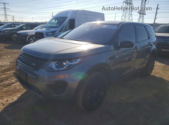 SALCP2RXXJH740767 2018 LAND ROVER DISCOVERY Gray Przód lewy