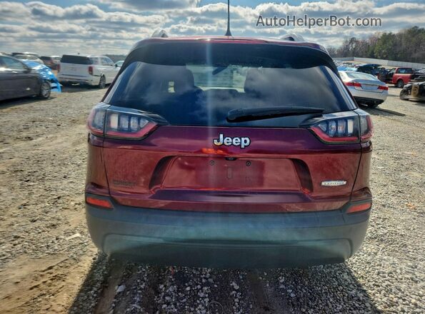 1C4PJLCB6KD370729 2019 JEEP GRAND CHER Бордовый Вид салона спереди