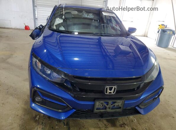 SHHFK7H87LU213314 2020 HONDA CIVIC Синий Вид сзади
