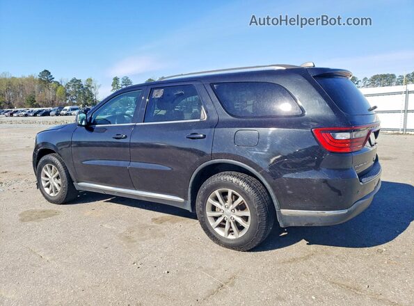 1C4RDJAG8GC354063 2016 DODGE DURANGO Черный Задняя правая четверть