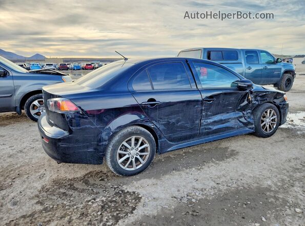 JA32U2FU5GU007868 2016 MITSUBISHI LANCER Черный Передняя правая четверть