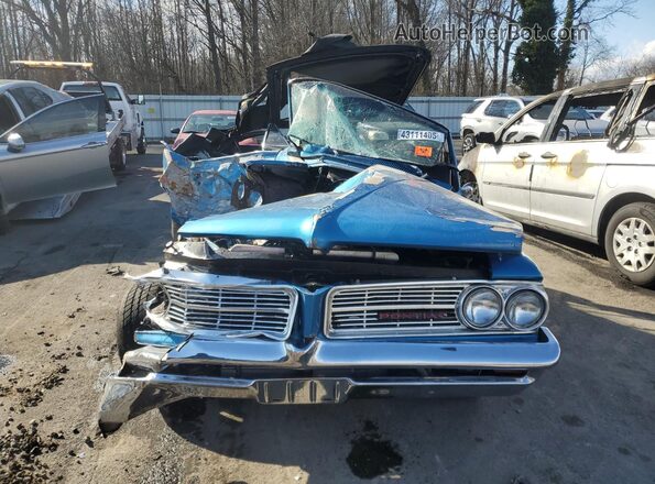 824B5494 1964 PONTIAC LEMANS Blue Front view