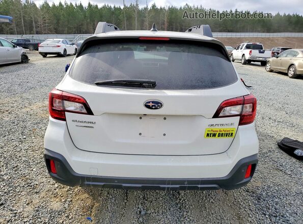 4S4BSANC7K3310543 2019 SUBARU OUTBACK White Widok wnętrza z przodu