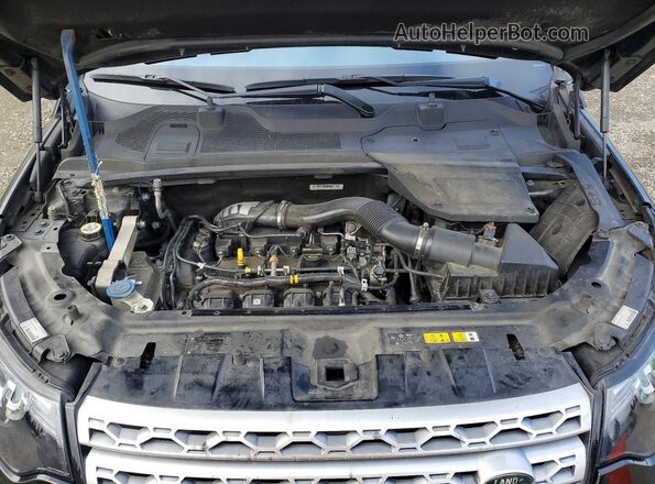SALCR2BG6HH689556 2017 LAND ROVER DISCOVERY Черный Вид наклейки с VIN-кодом
