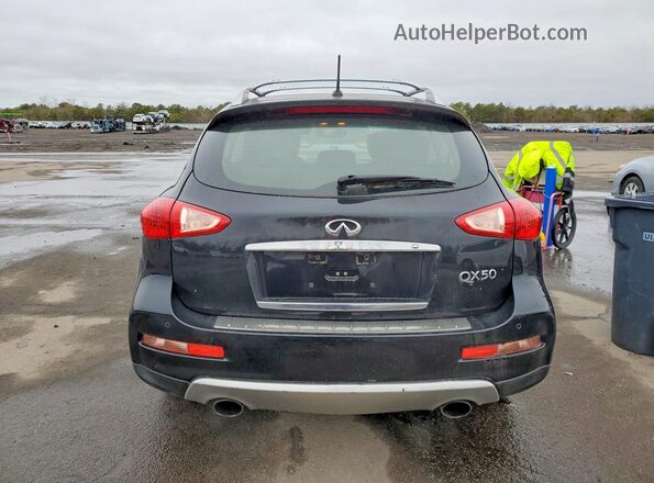JN1BJ0RR9HM409323 2017 INFINITI QX50 Черный Вид салона спереди