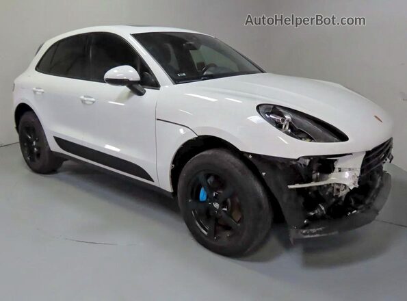 WP1AA2A52KLB07610 2019 PORSCHE MACAN Белый Передняя левая четверть