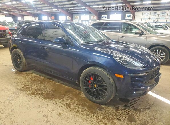 WP1AG2A50JLB63428 2018 PORSCHE MACAN Синий Вид спереди