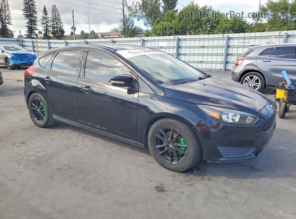 1FADP3K2XGL393601 2016 FORD FOCUS Черный Передняя правая четверть