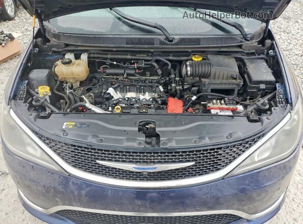 2C4RC1BG2KR666171 2019 CHRYSLER PACIFICA Синий Вид наклейки с VIN-кодом