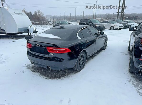SAJAJ4FX3JCP38714 2018 JAGUAR XF Черный Вид спереди