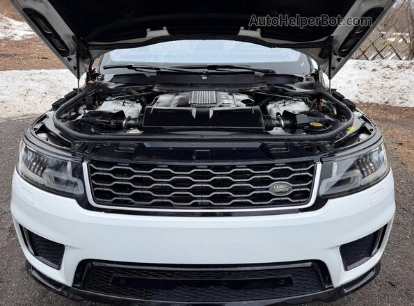 SALWR2RV8KA420377 2019 LAND ROVER RANGE Белый Вид панели приборов
