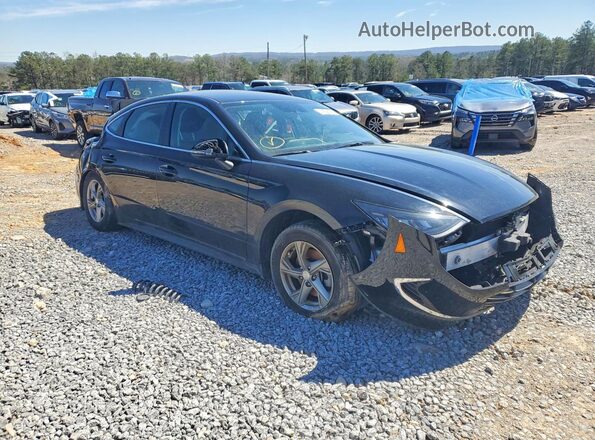 KMHL24JA5PA255717 2023 HYUNDAI SONATA Черный Вид спереди