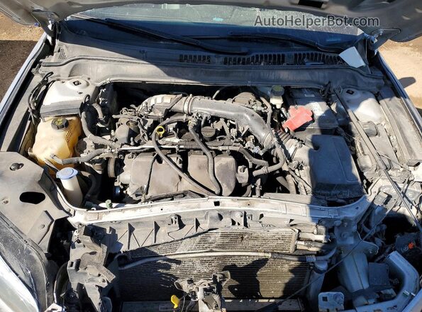 3LN6L5A96HR657467 2017 LINCOLN MKZ Серебряный Вид подкапотного пространства