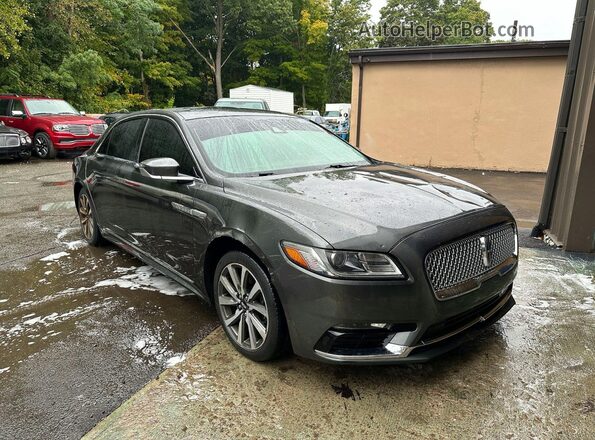 1LN6L9PK3K5604558 2019 LINCOLN CONTINENTA Серый Задняя левая четверть