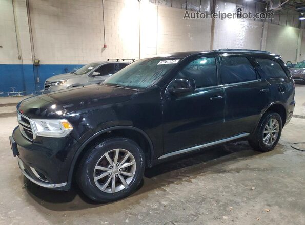1C4RDJAG2HC950951 2017 DODGE DURANGO Черный Задняя левая четверть