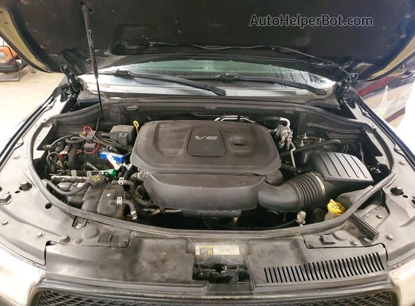 1C4RDJFG2KC645448 2019 DODGE DURANGO Black Widok komory silnika