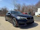 2019 Bmw 540 Xi Синий vin: WBAJE7C59KG893055
