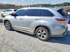 2016 Toyota Highlander Limited Platinum Серебряный vin: 5TDYKRFH7GS126751