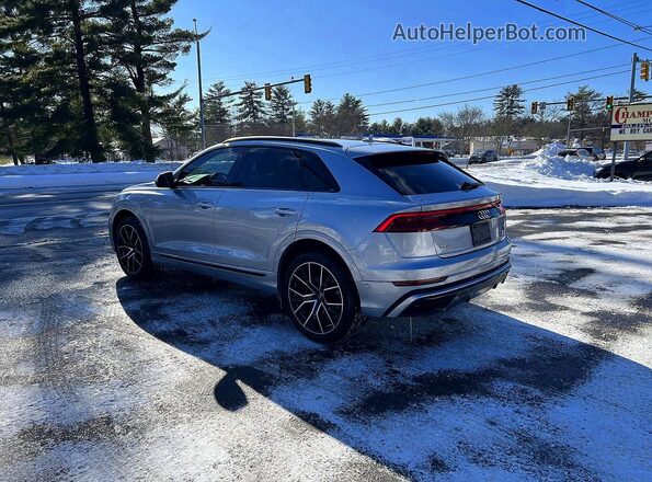 WA1FVAF19KD015748 2019 AUDI Q8 Silver Передня права чверть