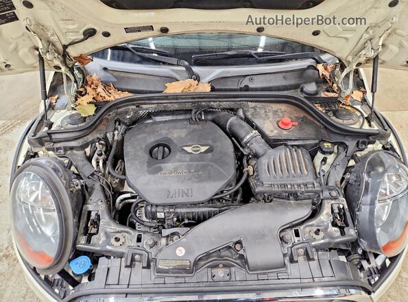 WMWXU1C55G2D10062 2016 MINI COOPER Белый Вид подкапотного пространства