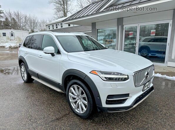 YV4BC0PL2G1042106 2016 VOLVO XC90 Белый Передняя левая четверть