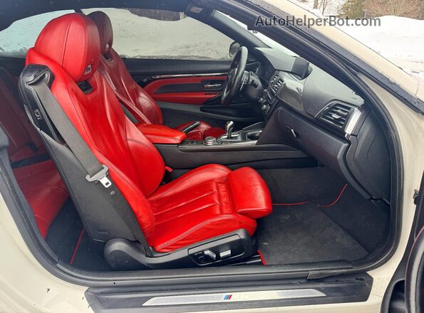 WBS3U9C57GP969947 2016 BMW M4 Белый Вид сзади