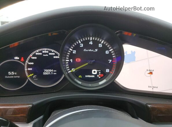 WP0AH2A79KL147049 2019 PORSCHE PANAMERA Серебряный Вид задних сидений