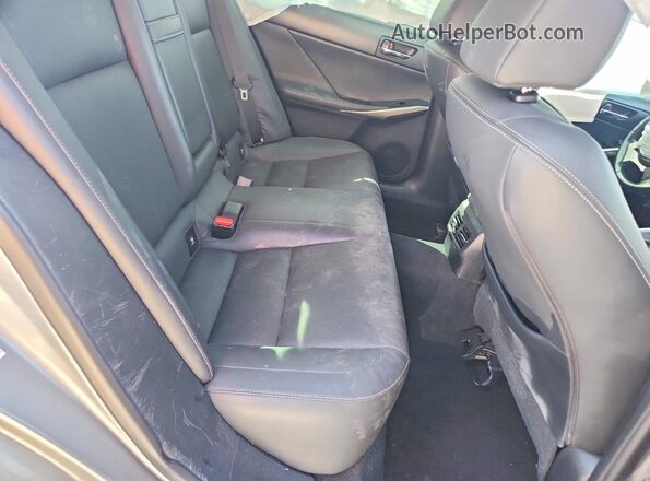 JTHBA1D29G5031363 2016 LEXUS IS Серый Вид задней части салона