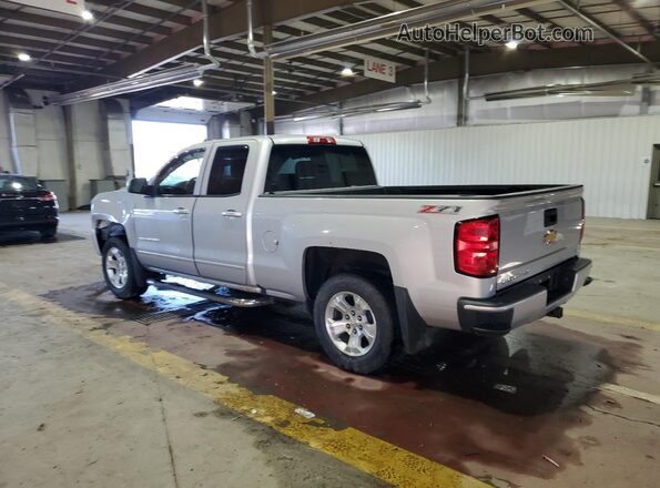 1GCVKREC4GZ243999 2016 CHEVROLET SILVERADO Серебряный Задняя левая четверть