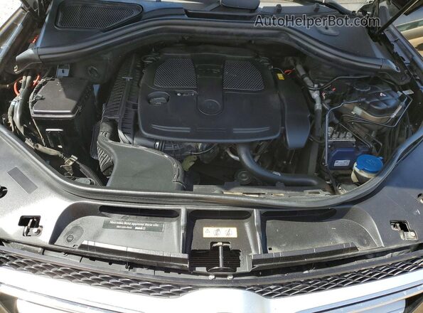 4JGDA5JB5GA687116 2016 MERCEDES-BENZ GLE Черный Вид подкапотного пространства