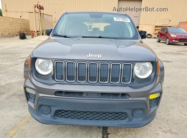 ZACNJAAB1KPK37972 2019 JEEP RENEGADE Серый Вид сзади