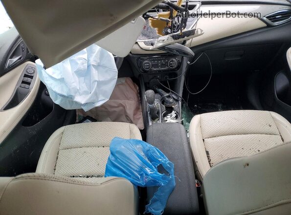 KL4MMFSL1PB007368 2023 BUICK ENCORE White Instrument cluster view