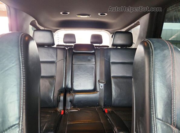 1C4SDJCT8GC416802 2016 DODGE DURANGO Gray Widok wnętrza z tyłu