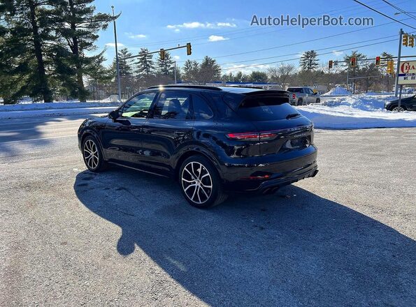 WP1AF2AY5KDA80246 2019 PORSCHE CAYENNE Black Przód prawy