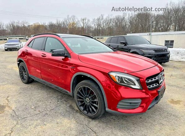 WDCTG4GB4KU018952 2019 MERCEDES-BENZ GLA Красный Вид спереди