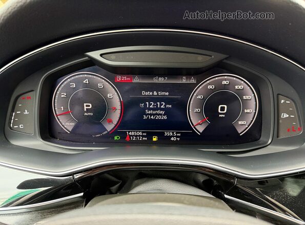 WA1BVAF19KD039112 2019 AUDI Q8 Серый Вид щитка приборов